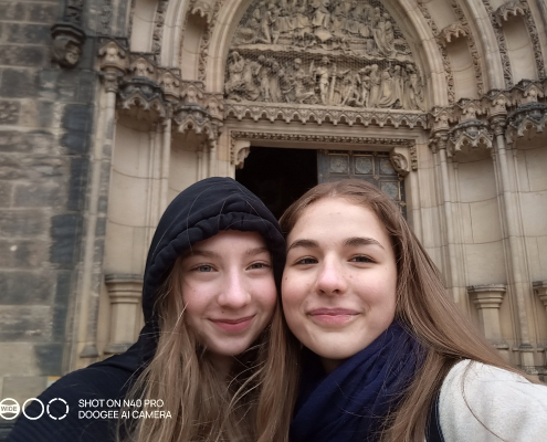 Selfie u baziliky